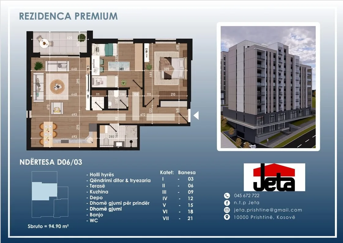 Banesë në Shitje në Prishtina e Re – te Albanica