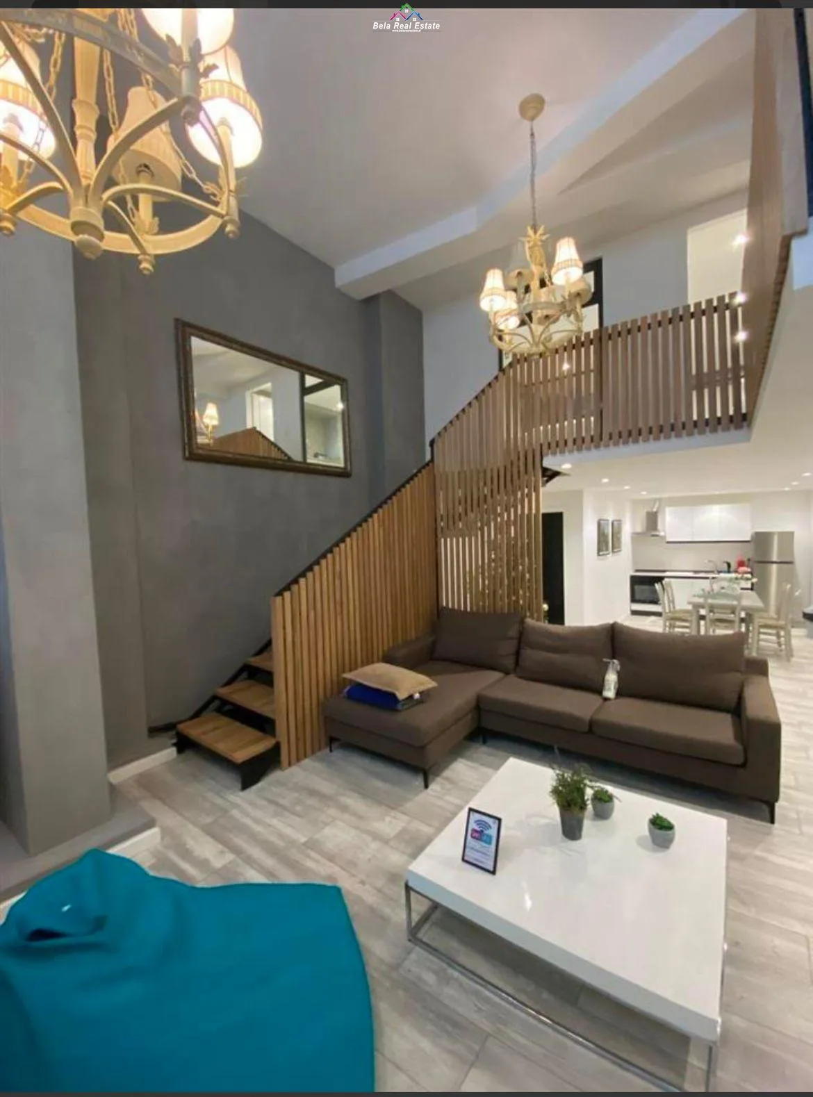 Apartament/ Dublex Me Qera 2+1+2 Ne Myslym Shyr ( ID B2201092) Tirane