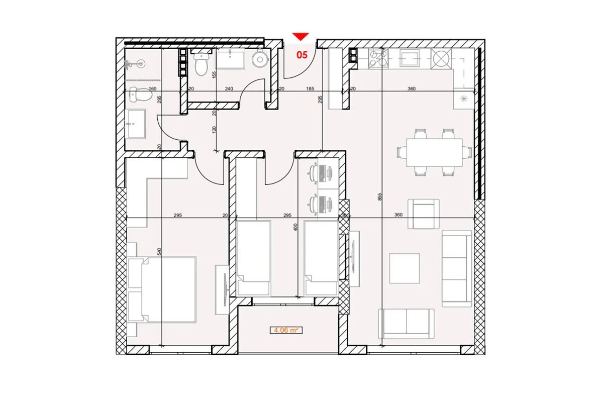 Banesë 93.4m² për #SHITJE në Prizren