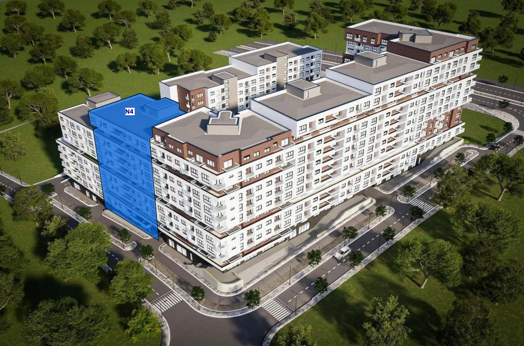 Banesë 88.29m² dhe 88.3m² për #SHITJE te Prishtina e Re.