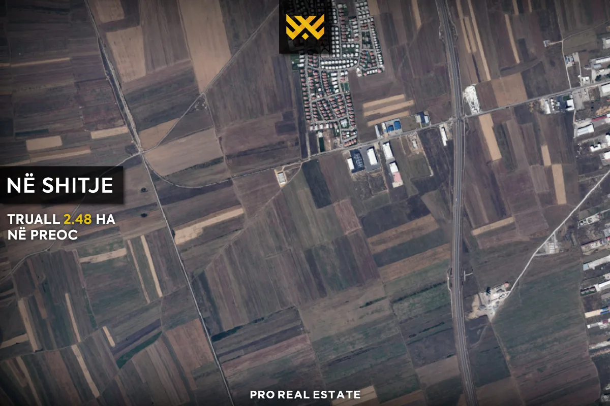 Truall 2.48 Ha për #SHITJE në Preoc.