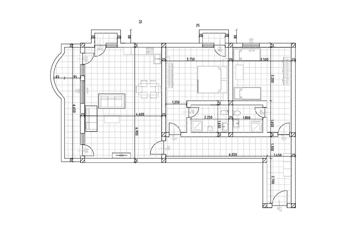 Banesë 115m² për #SHITJE në Shëngjin