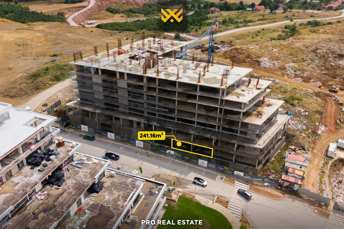 Lokal 241.163m² për #SHITJE në Marigona Hill