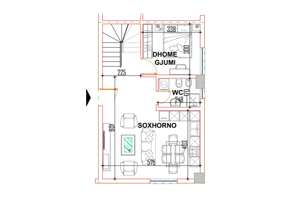 Banesë Duplex 130m² për #SHITJE në Golem, Shqipëri