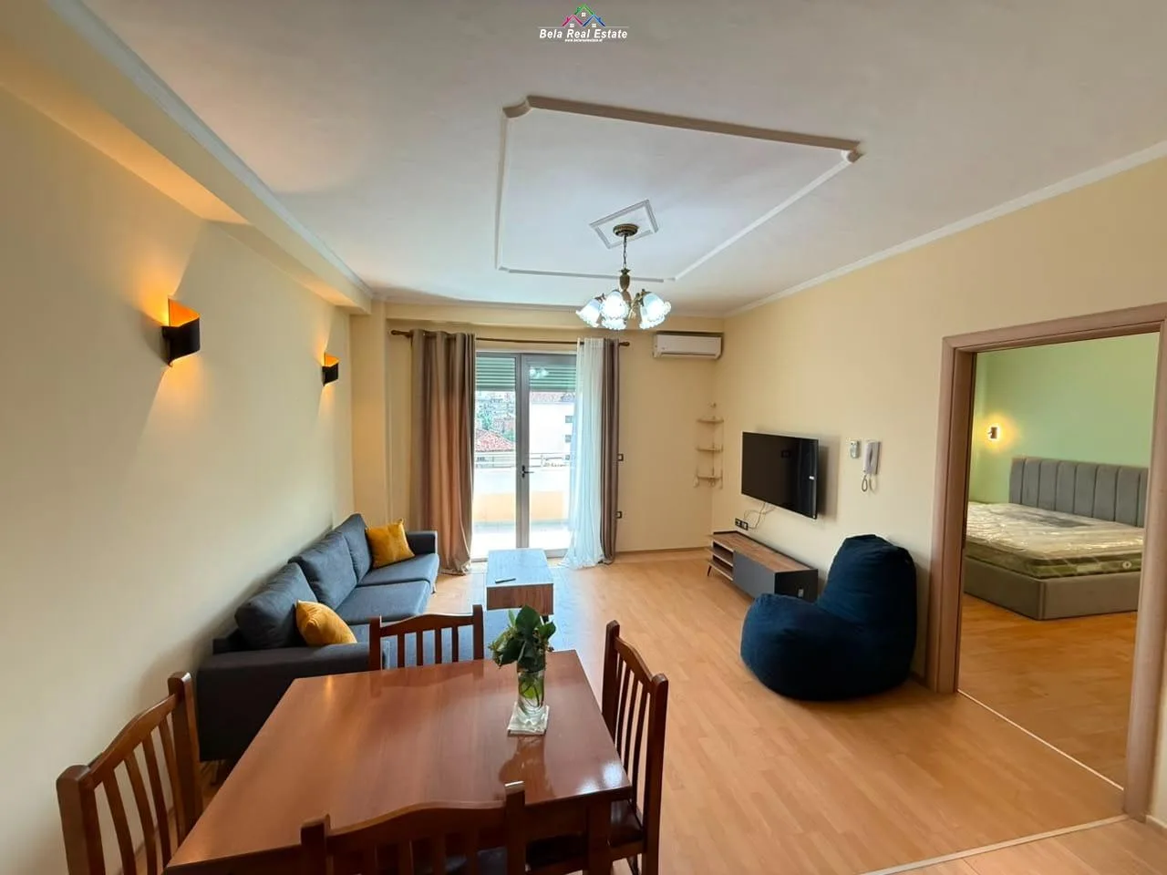 Apartament me qera 1+1+post parkimi tek Ish Restorant Durresi (ID B2101739) Tirane