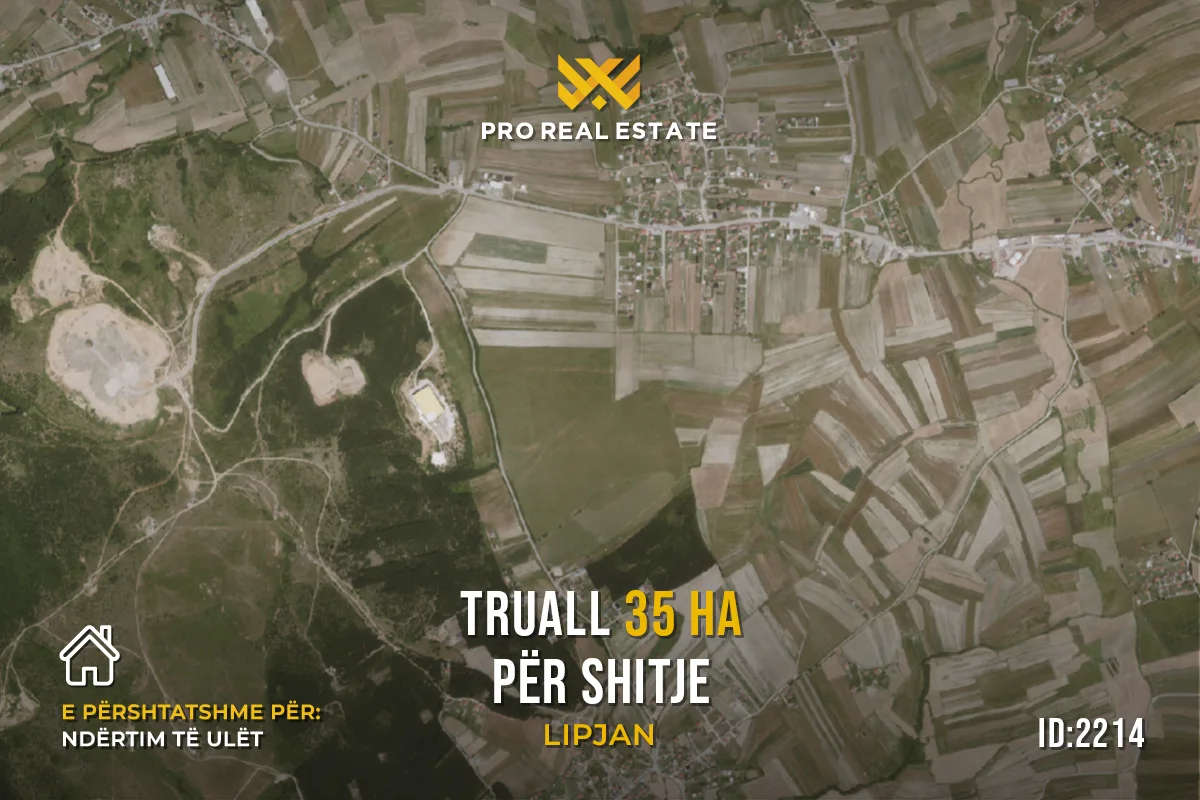 Truall 35 Ha në #SHITJE në Lipjan