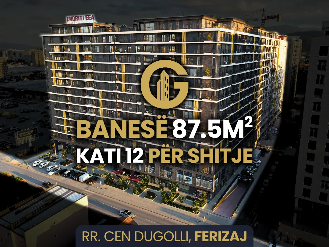 Banesë 87.5m² për SHITJE, Kati 12