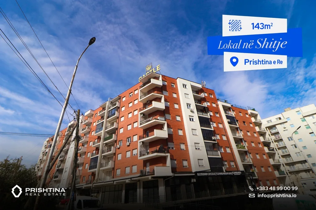 Lokal ne #shitje 143m2 te Prishtina e Re
