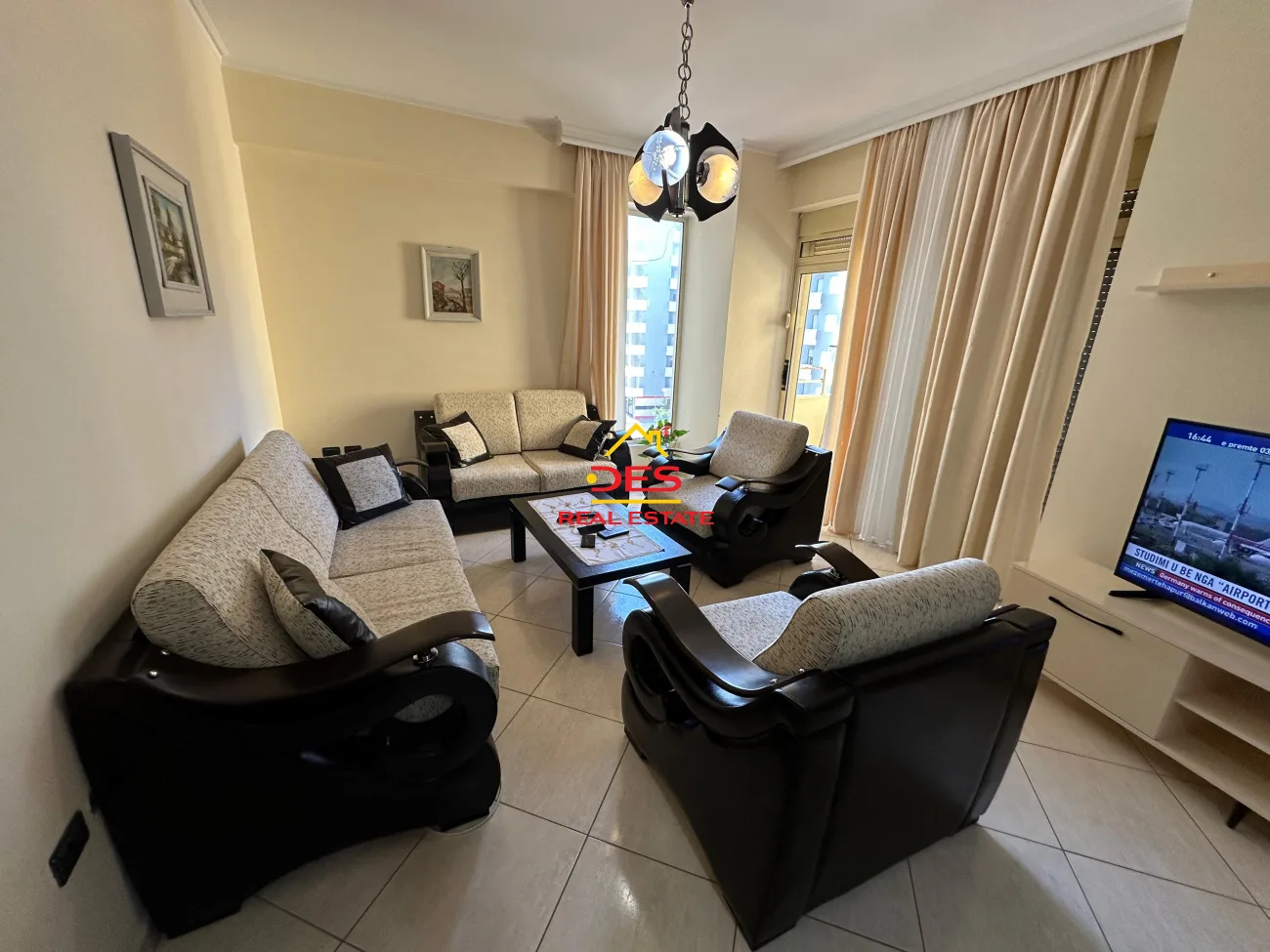 Jepet me qira apartament 2+1+2 pranë shkolles `drita e dijes ,vlorë.