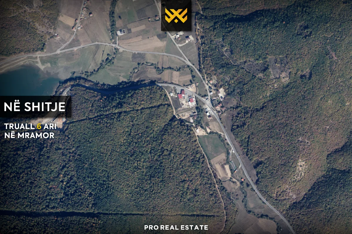 Truall 6 Ari dhe Shtëpi 350m² për #SHITJE në Mramor.