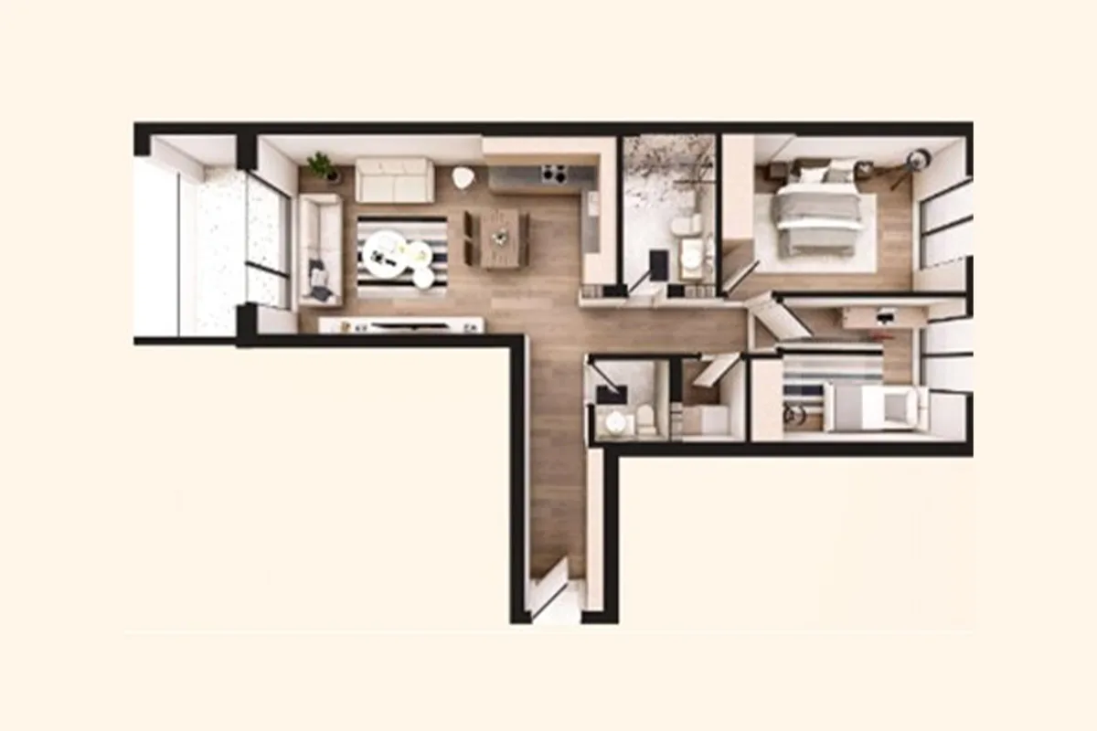 Banesë 91.3m² për #SHITJE në Lagjen e Muhaxherëve
