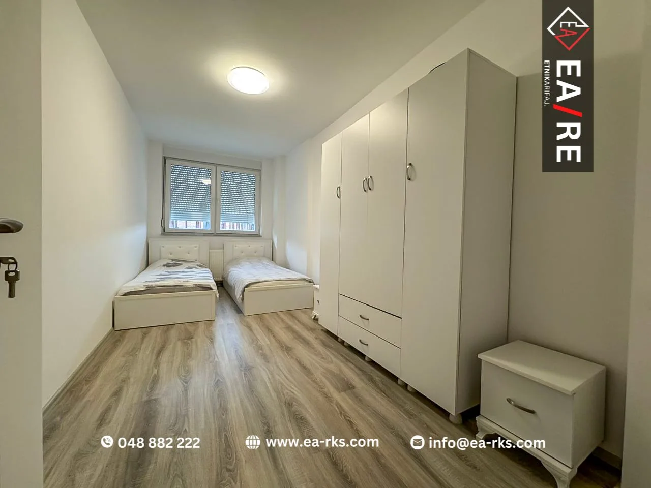 🏠 BANESË NË SHITJE – 2 DHOMA GJUMI 📍 Fushë Kosovë – Kompleksi “Model Slovenia”