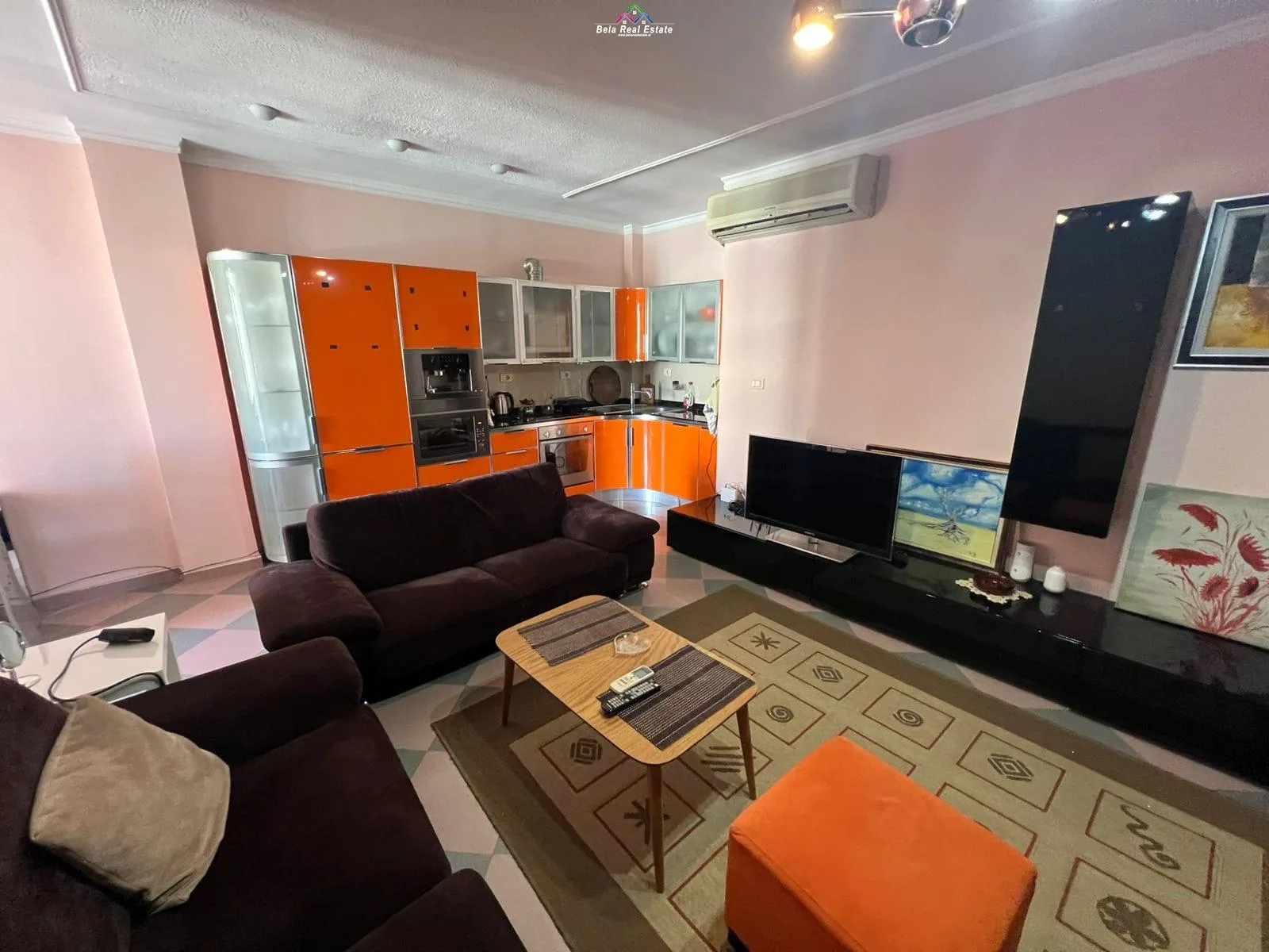 Apartament Me Qera 2+1 Ne Bllok (ID B2201510) Tirane
