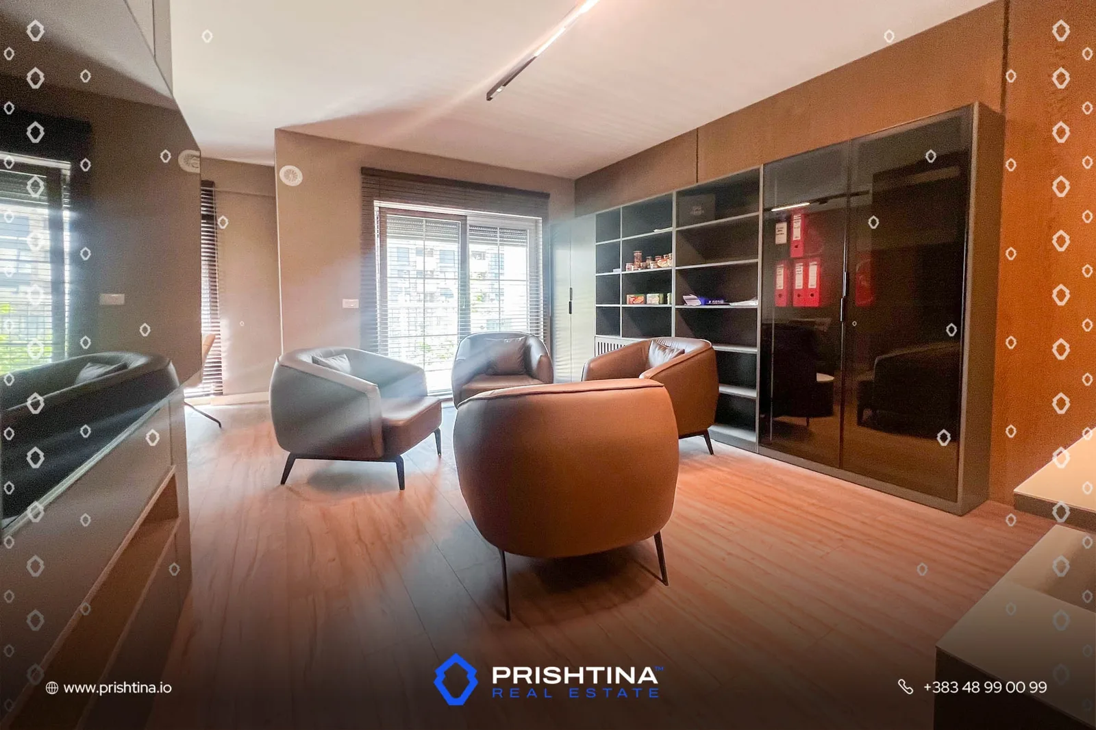 Zyrë me qira 120m² në Prishtina e Re