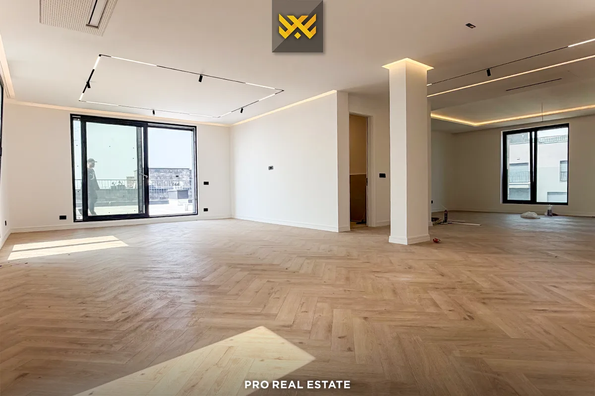 Banesë Penthouse 200m² + 120m² me #QIRA në Dragodan