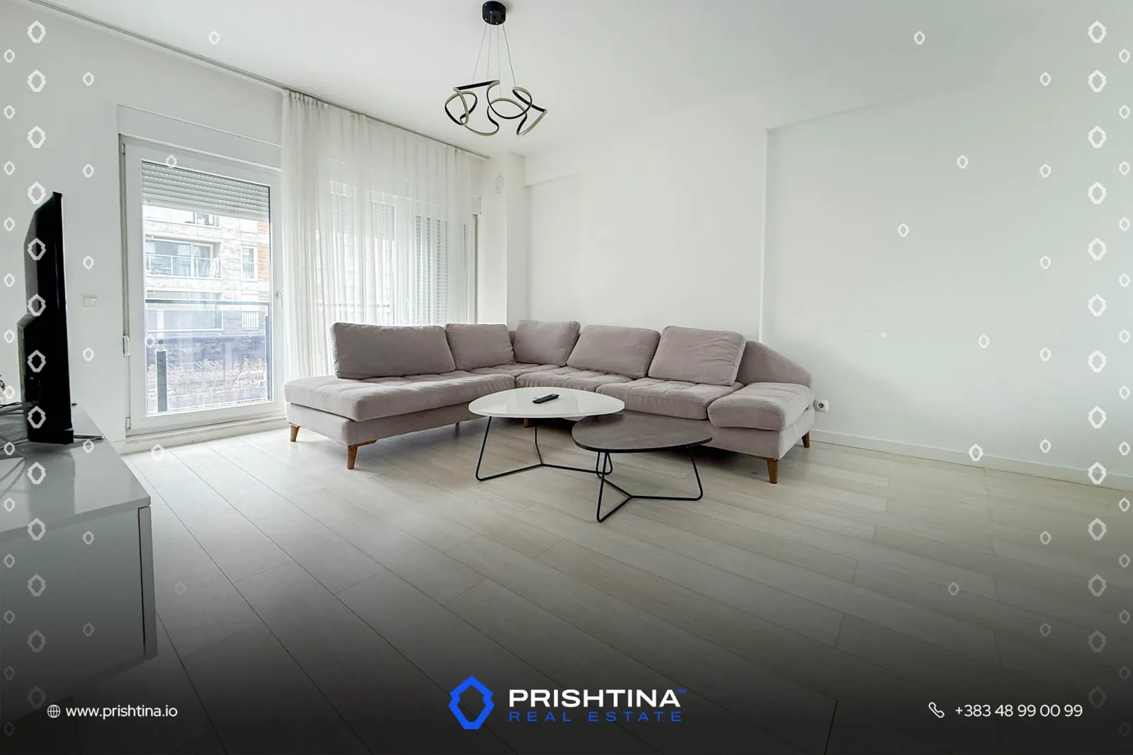 Banesë me qira 90m² në rrugën Ndue Përlleshi