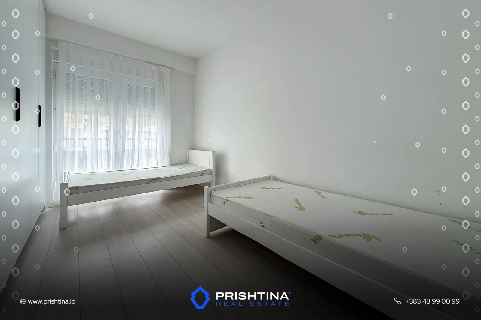 Banesë me qira 90m² në rrugën Ndue Përlleshi