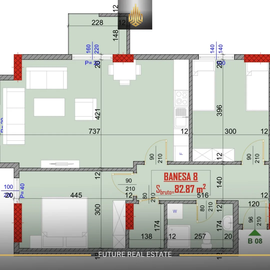 Banesa në SHITJE/Objekti 12
