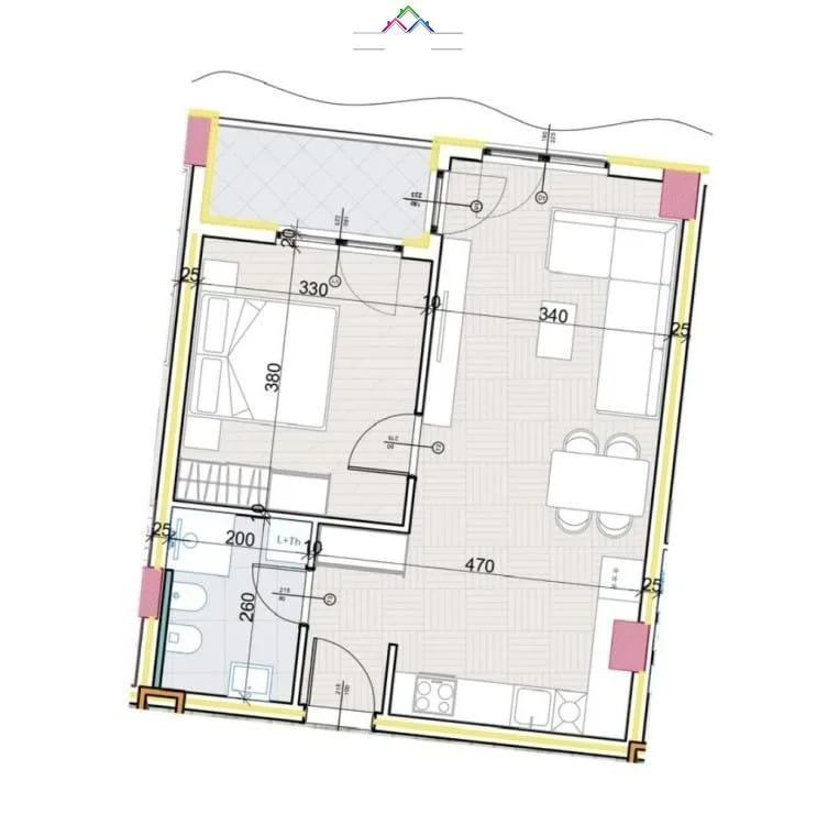 Apartament Ne Shitje 1+1 Ne Paskuqan (ID B110500) Tirane