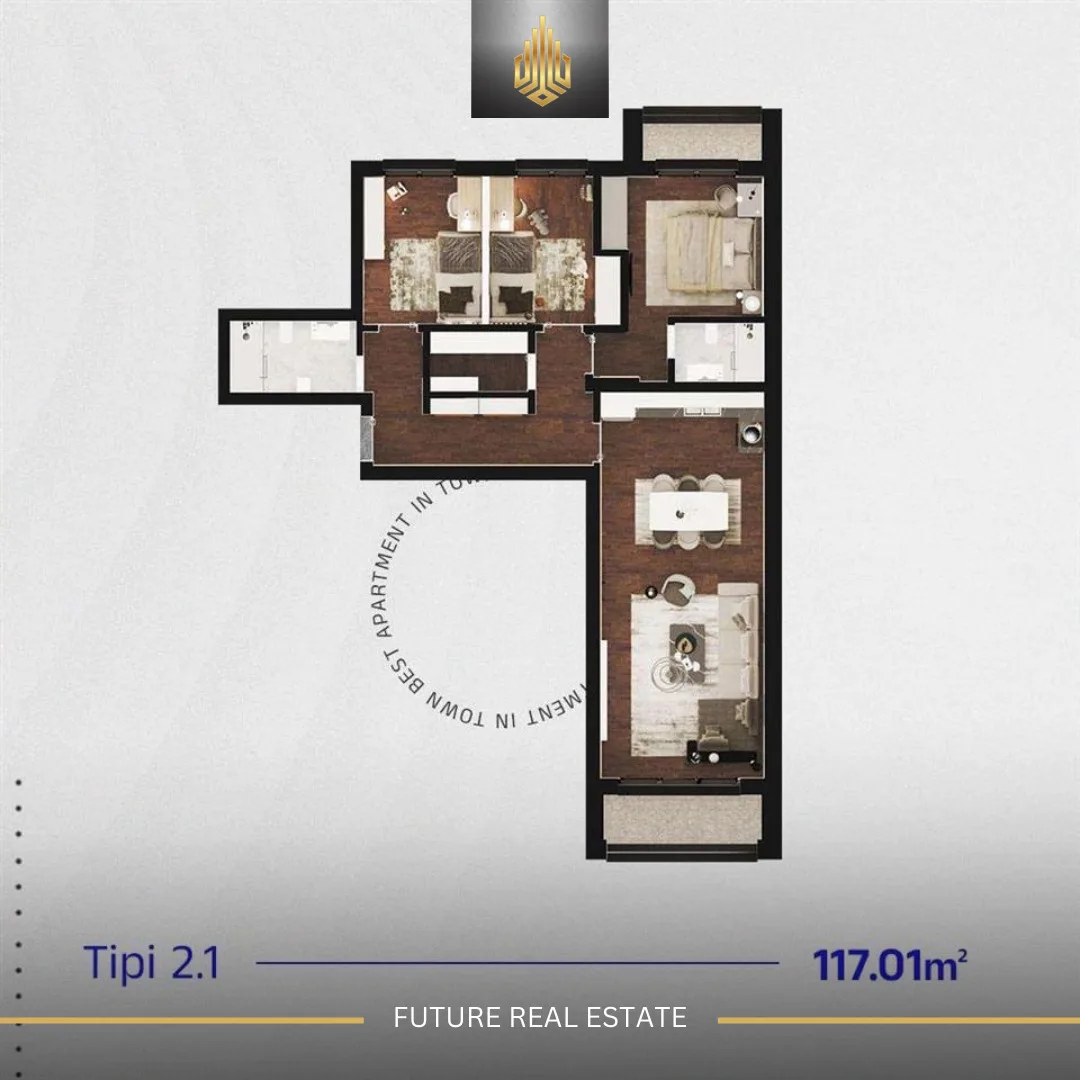 Banesë në SHITJE/117m²