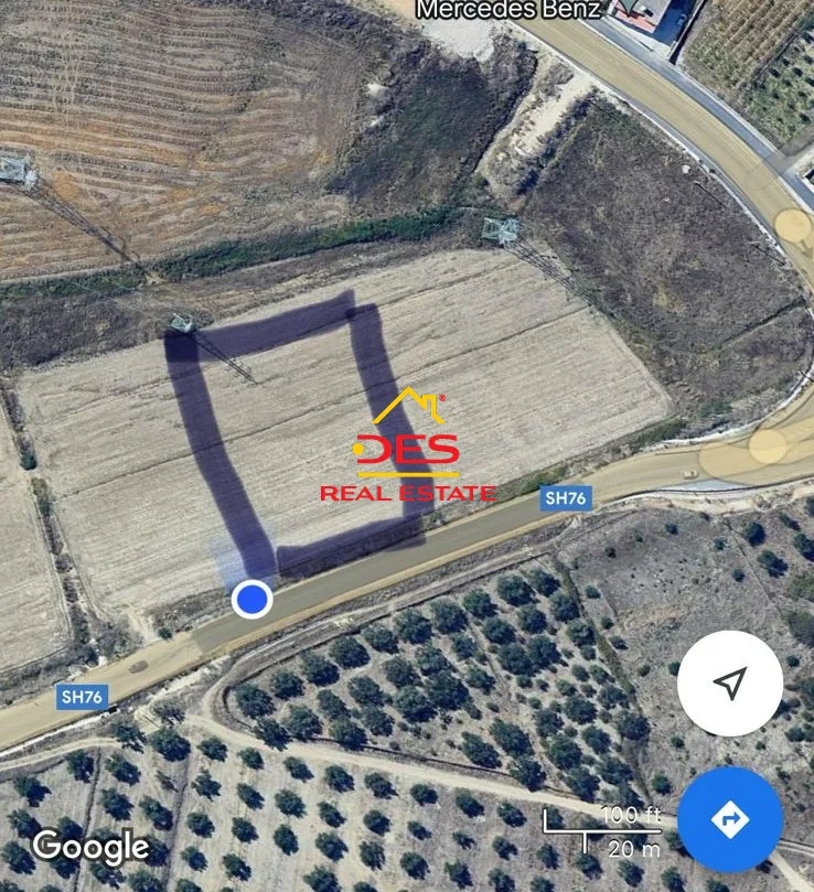 Shitet tokë – are pranë fshatit sherishte,vlorë.