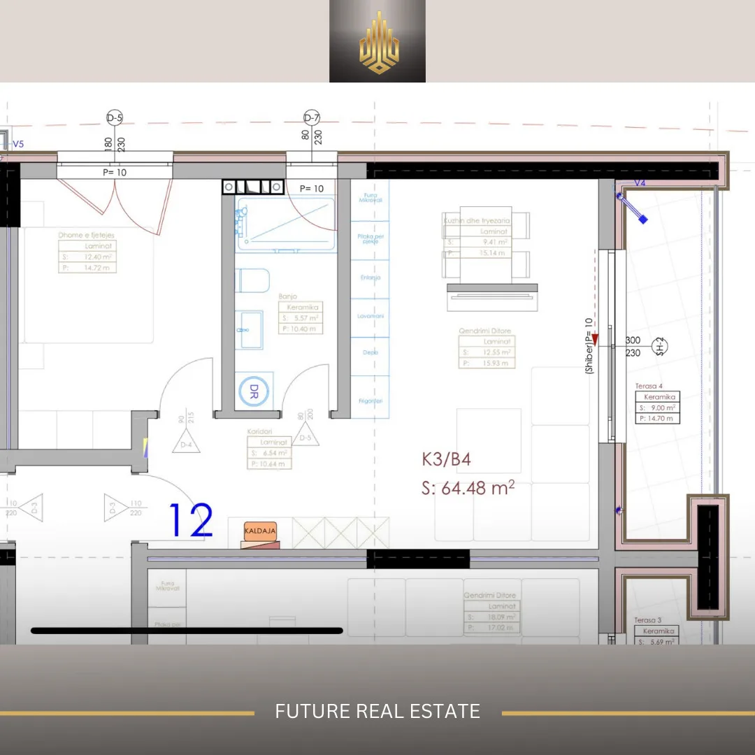 Banesë në SHITJE/64.48m²