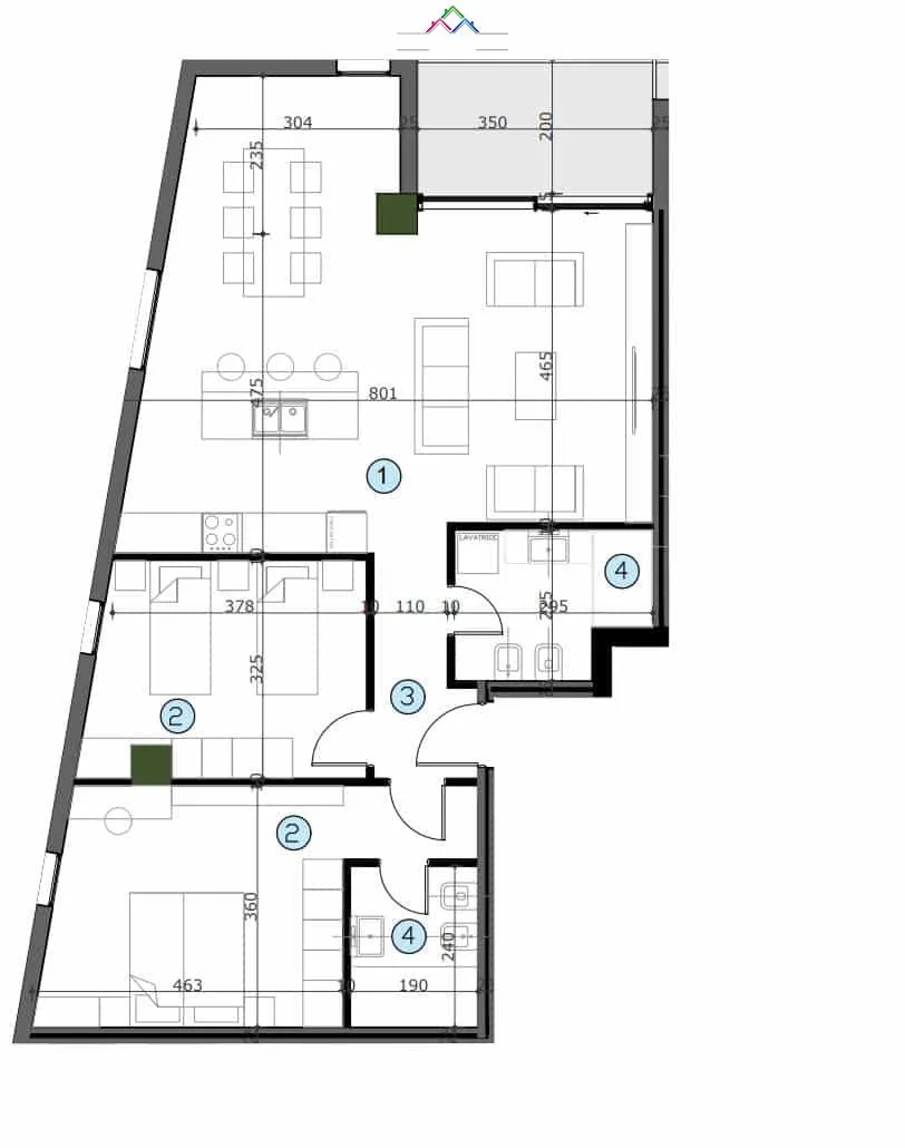 Apartament Ne Shitje 2+1 Ne Kashar ( ID B120797) Tirane