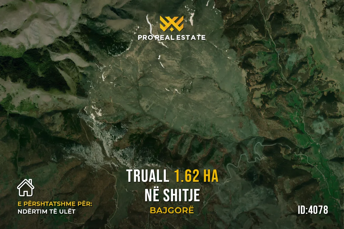 Truall 1.62 Ha në #SHITJE në Bajgorë