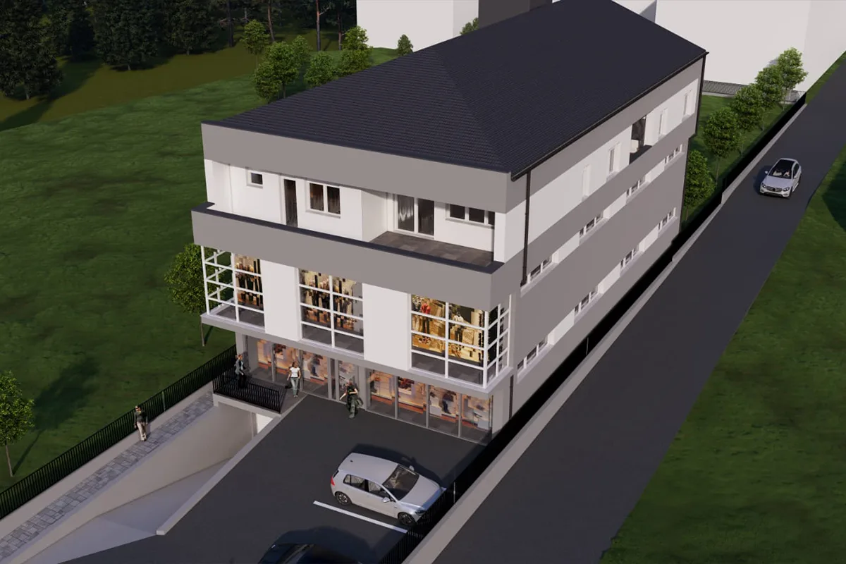 Objekt 1500m² me #QIRA në Hajvali