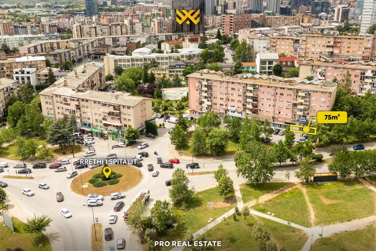 Lokal 75m² me #QIRA në Ulpianë