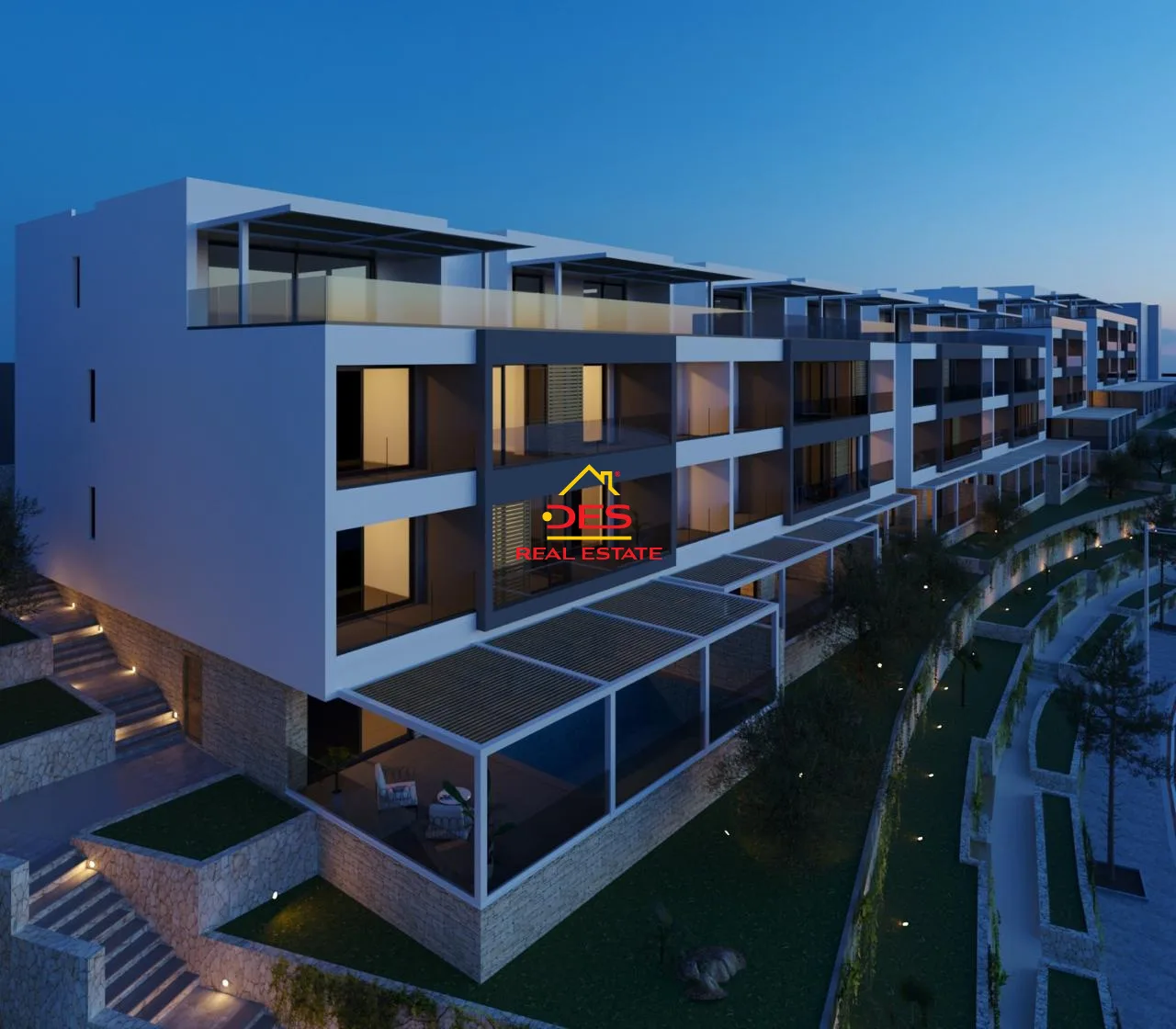 Shitet apartament 2+1 te kompleksi ” sol” në ujë të ftohtë ,vlorë