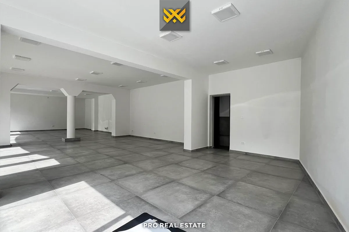 Lokal 120m² me #QIRA në Kodrën e Trimave