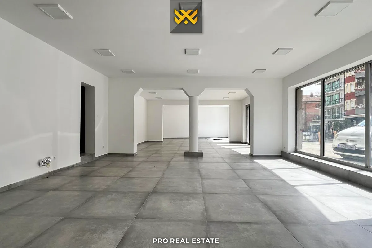Lokal 120m² me #QIRA në Kodrën e Trimave