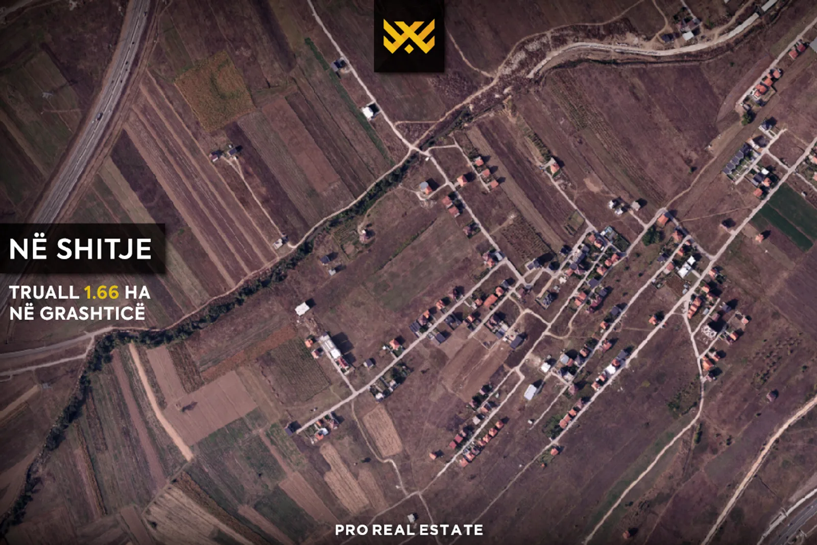 Truall 1.66 Ha për #SHITJE në Grashticë