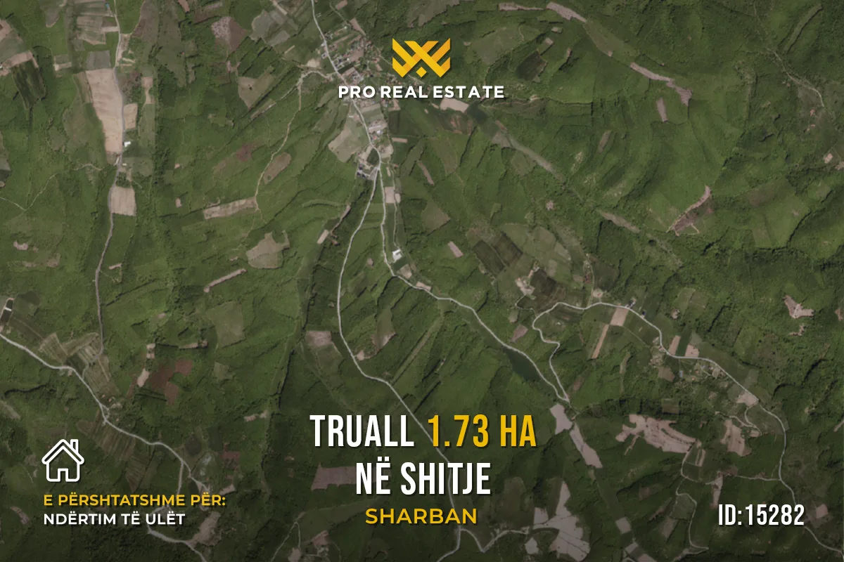 Truall 1.73 Ha për #SHITJE në Sharban