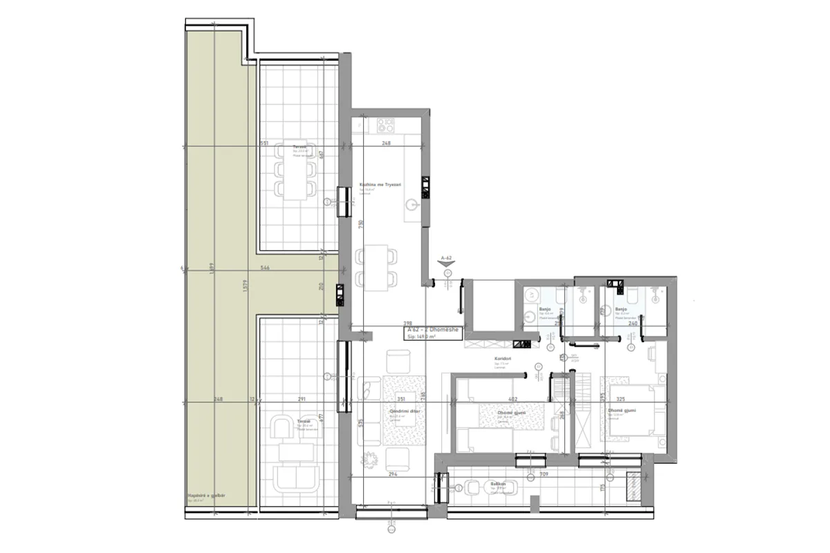 Penthouse për #SHITJE në Kompleksin "Sunset Towers", Prizren