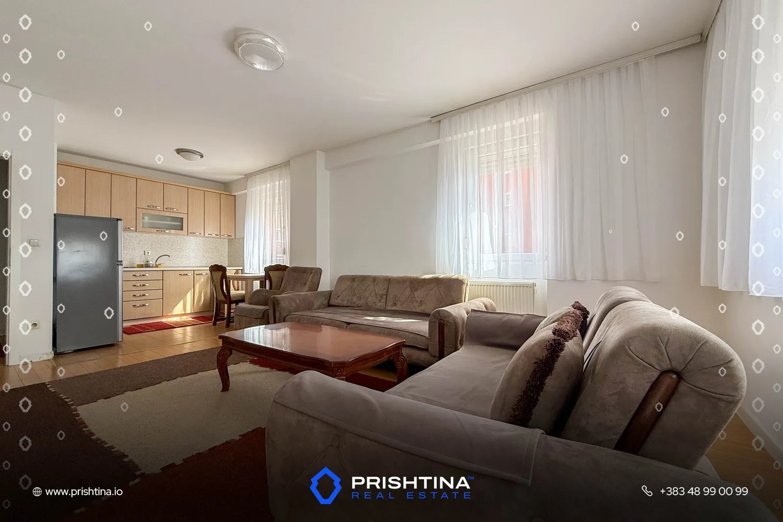 Banesë me qira 80m² në Rrugën B