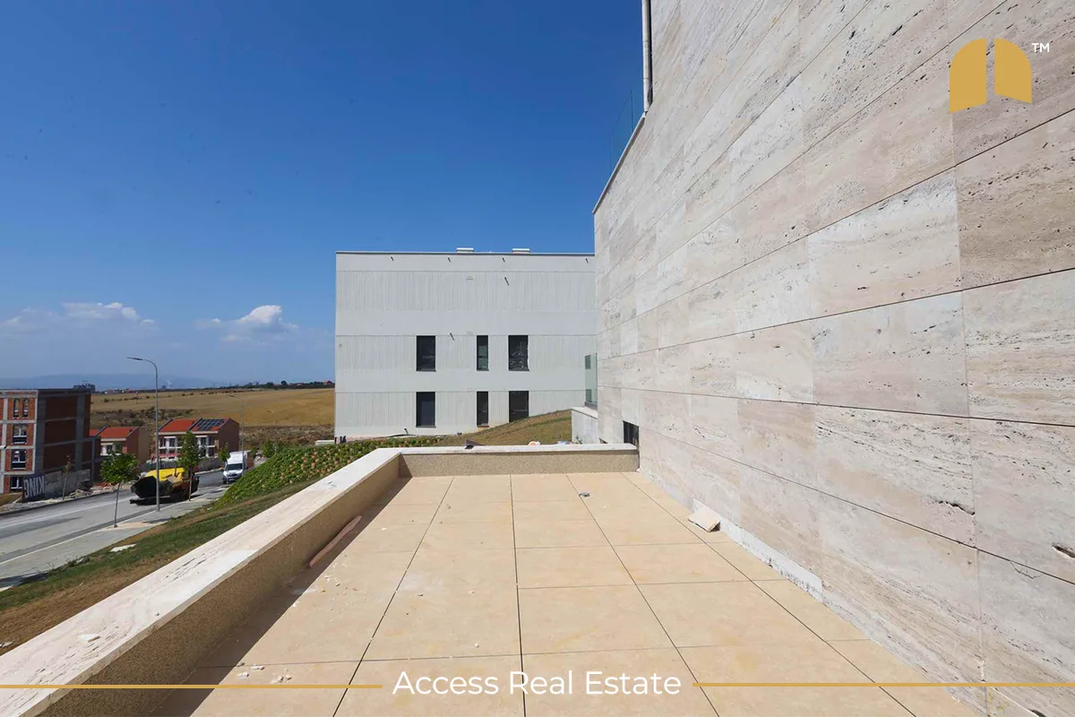 Terracier me QIRA – 2 dhoma gjumi + garazh – Marigona Hill