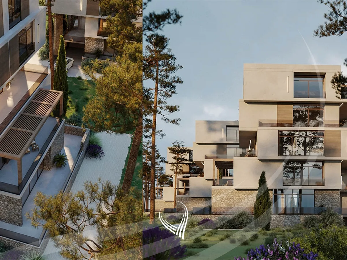 Apartment 86m2 me oborr 59.2m2 në shitje në kompleksin Porto Lalzi – Gjiri I Lalzit