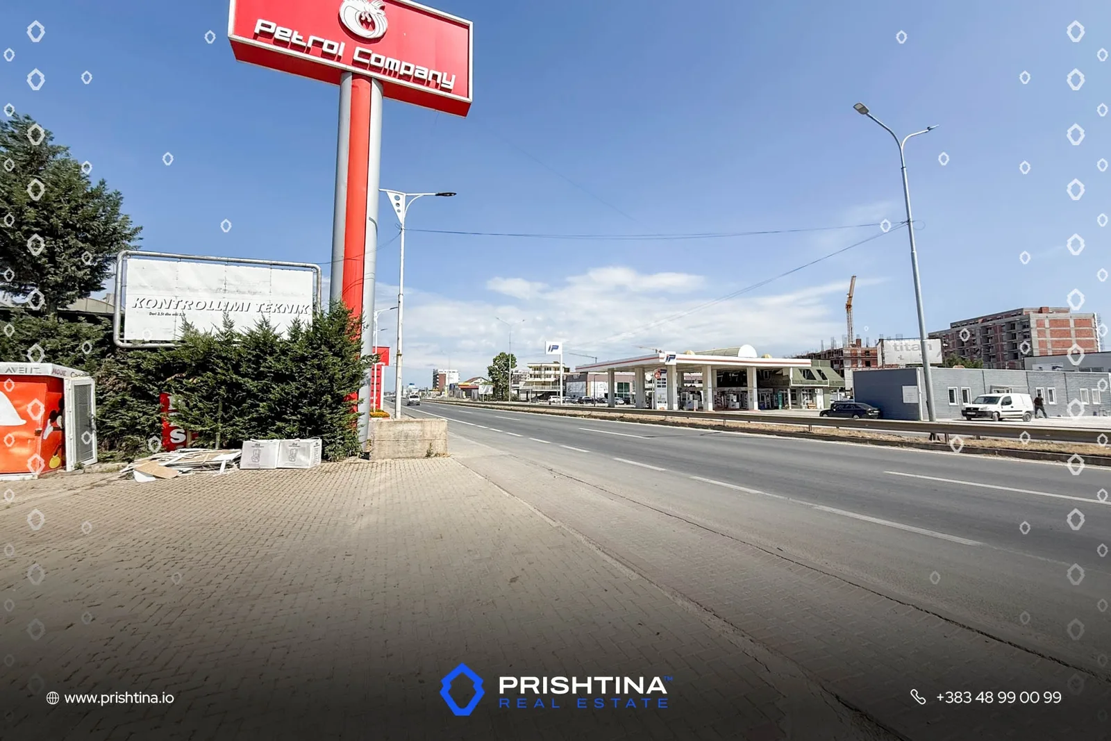 Objekt me qira 550m² në Magjistralen Mitrovicë–Prishtinë