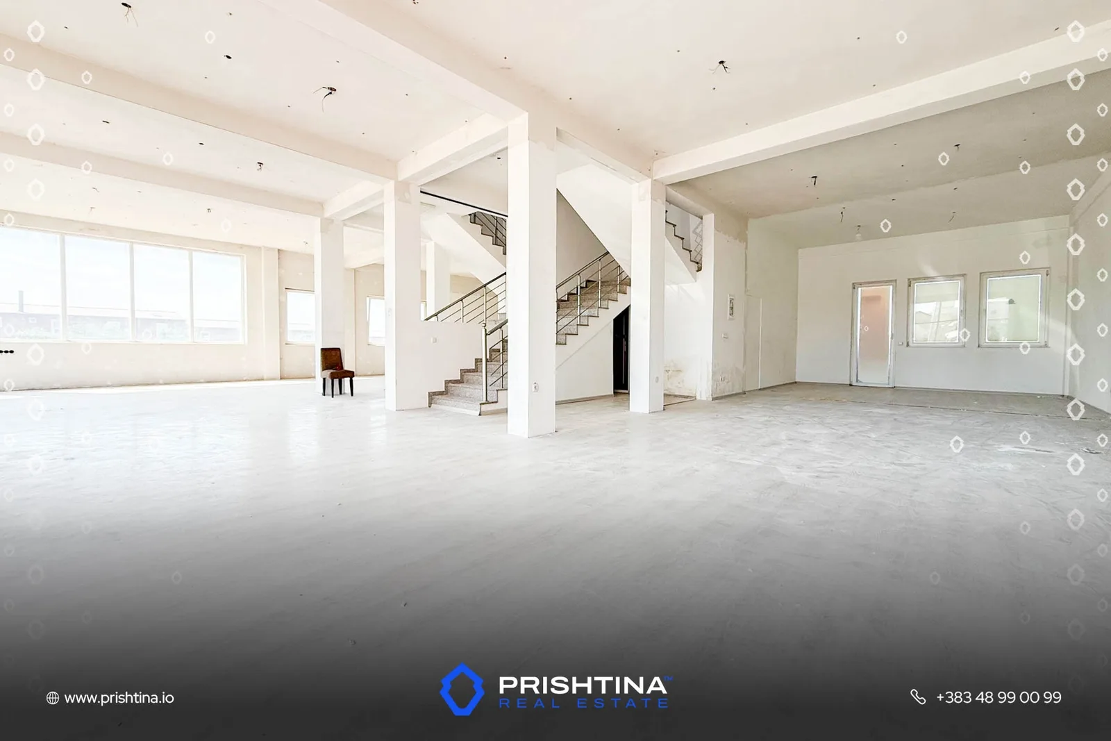 Objekt me qira 550m² në Magjistralen Mitrovicë–Prishtinë