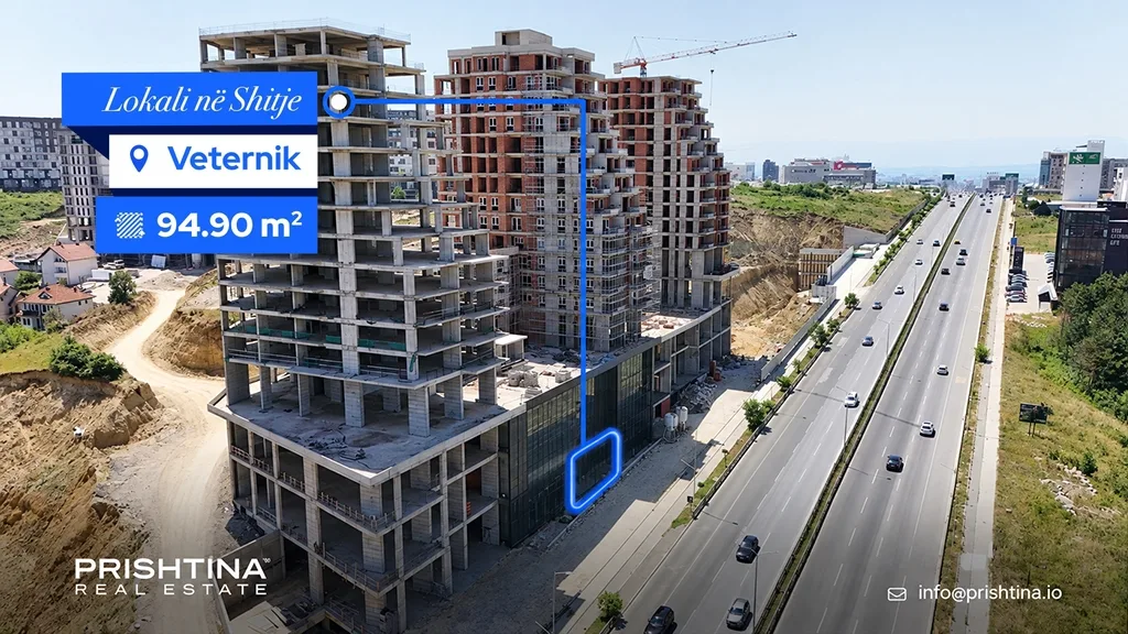 Lokal në shitje 94.9m² në Veternik
