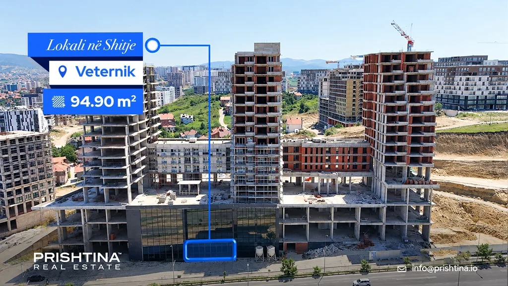 Lokal në shitje 94.9m² në Veternik
