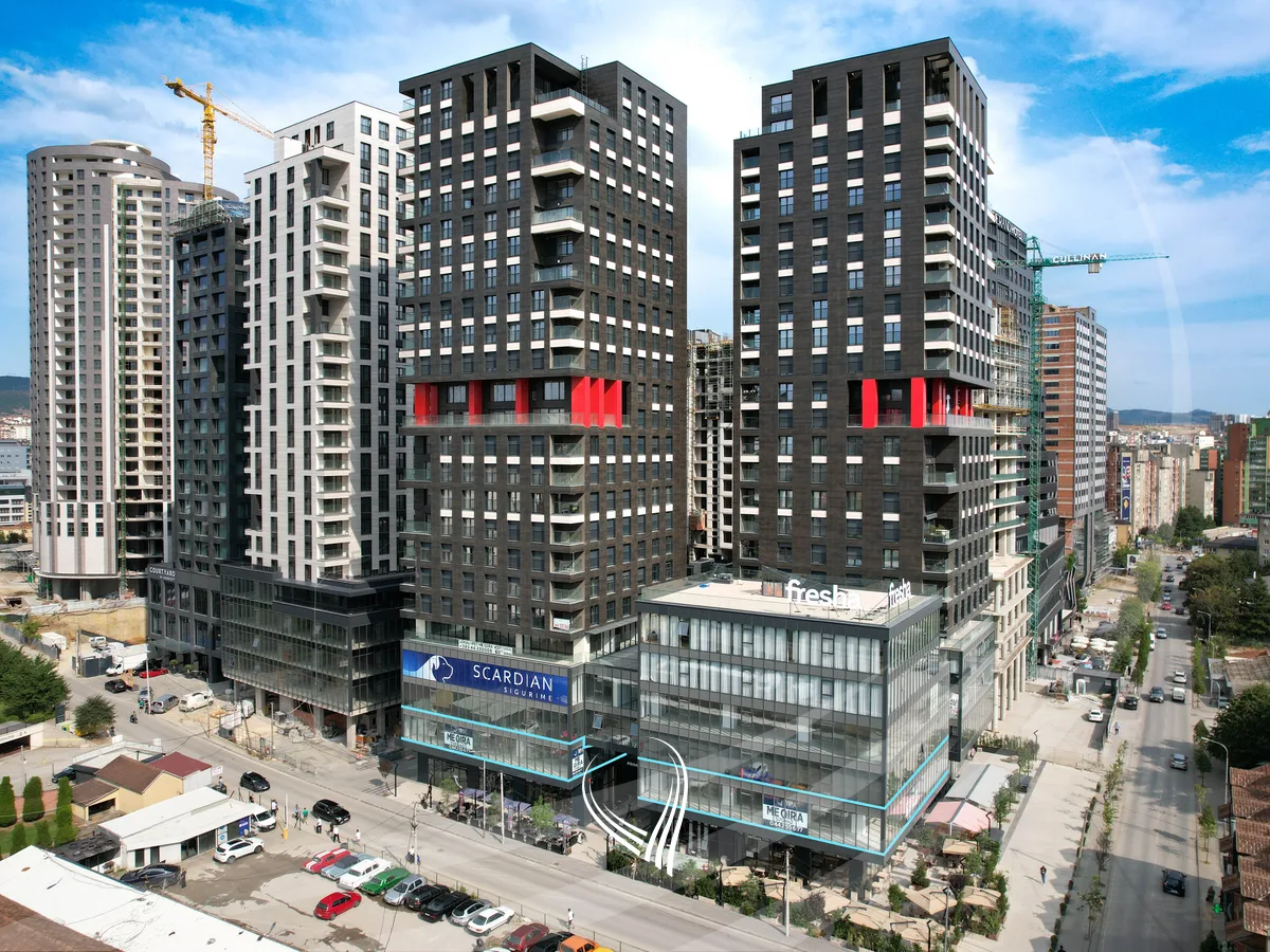 Zyre 1156.36m2 me qira në lagjen Lakrishtë – Prime Residence 2