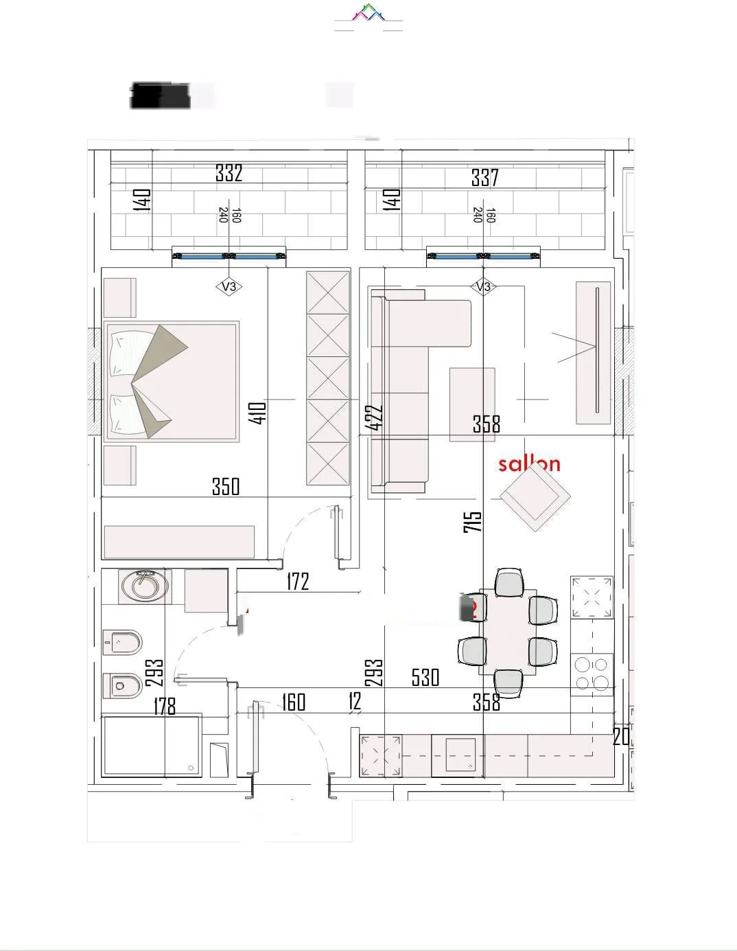 Apartament Ne Shitje 1+1 ne Paskuqan (ID B110393) Tirane.
