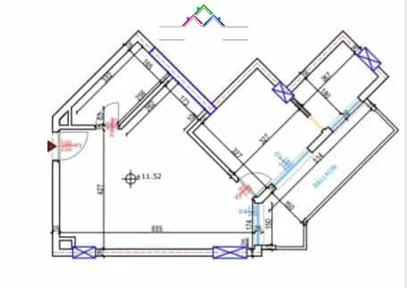 Apartament Ne Shitje 1+1 Ne Qerret (ID BDR35) Kavaje