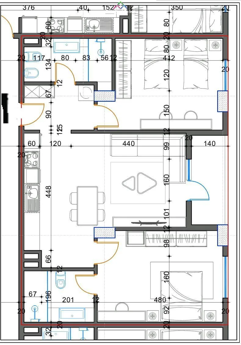 Apartamente Ne Shitje 2+1 Ne Kamez (ID B120655) Tirane
