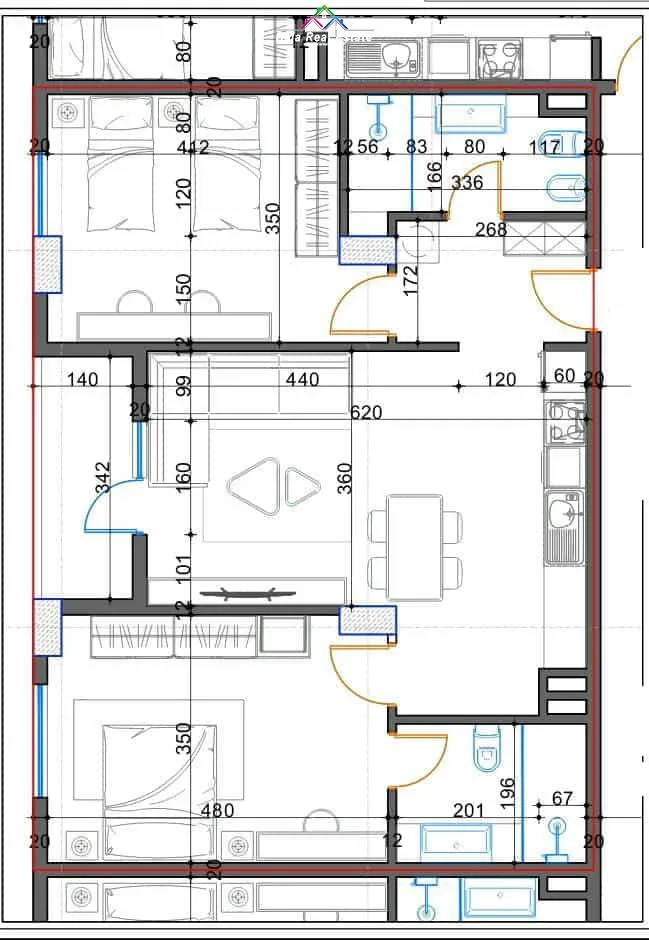 Apartamente Ne Shitje 2+1 Ne Kamez (ID B120655) Tirane