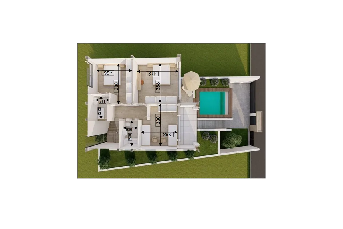 Shtëpi 271.92m² për #SHITJE në Lagjen Gërmia Hill