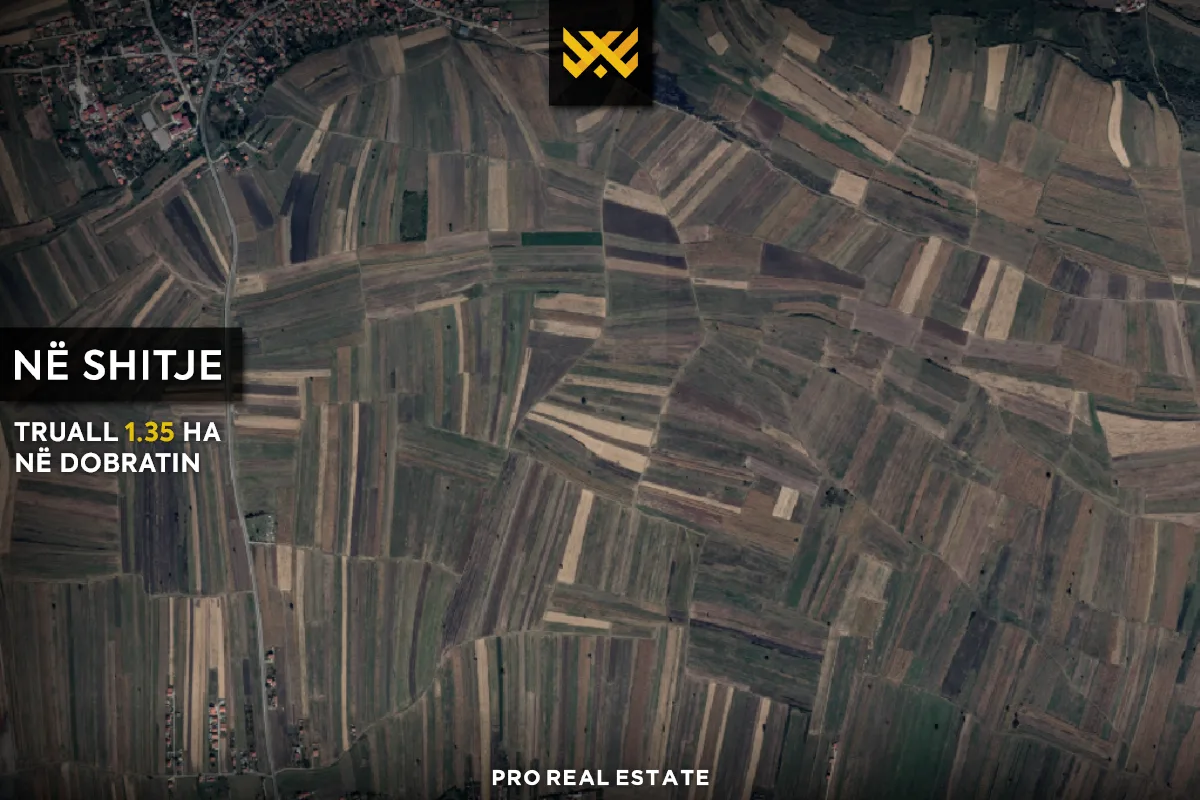 Truall 1.35 Ha për #SHITJE në Dobratin.